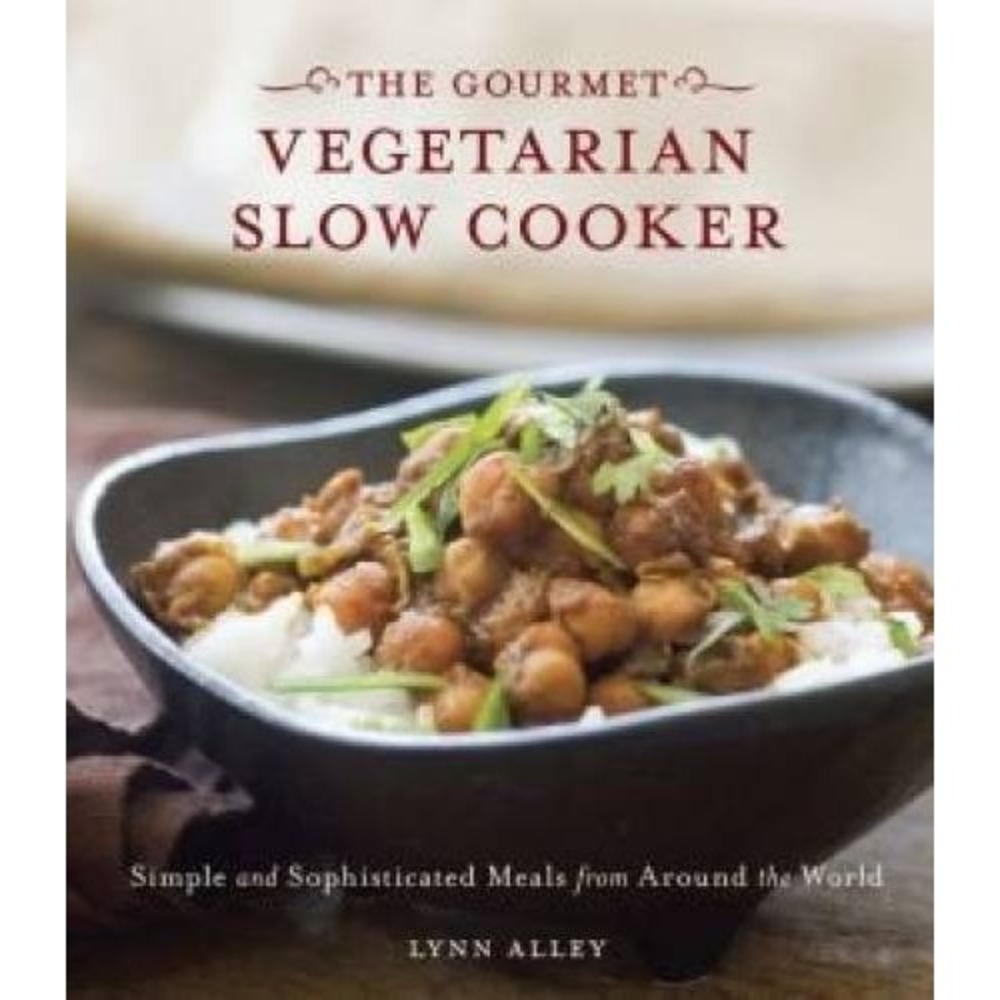The Gourmet Vegetarian Slow Cooker Hardcover Lynn Alley Cookbook NEW 0307292258